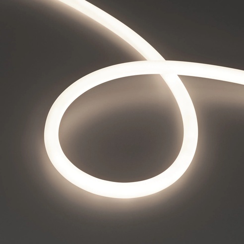 Лента светодиодная герметичная MOONLIGHT-TOP-M560-D13mm 24V Day4000 360deg (8.6 W/m, IP65, 5m, wire x1) (Arlight, Вывод прямой, 3 года)