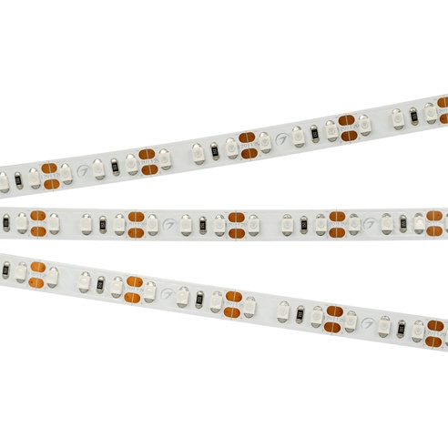 Лента светодиодная RT 2-5000 12V Orange 2X (3528, 600 LED, LUX) (Arlight, 9.6 Вт/м, IP20)
