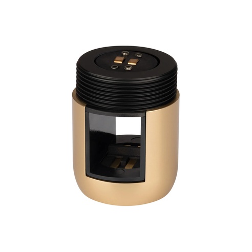 Держатель трека ART-APRIORI-HOLDER-CON-A-POWER (GD) (Arlight, IP20 Металл, 3 года)