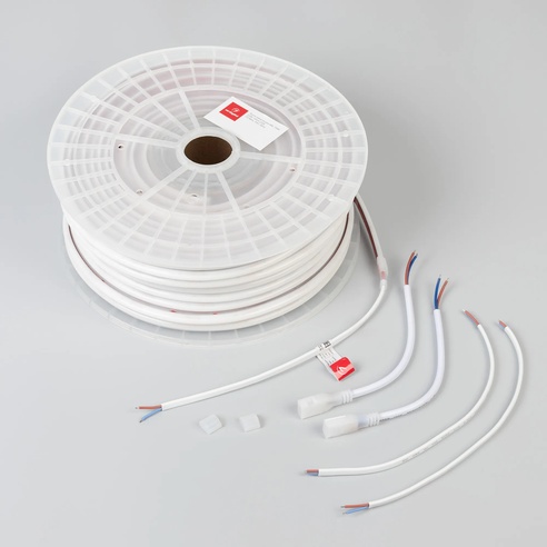 Лента герметичная ARL-PSW-U286-10mm 230V Warm3000 (13 W/m, IP67, 50m) (Arlight, -)