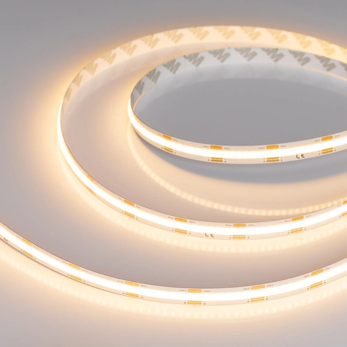 Лента светодиодная COB-X576-10mm 24V White-MIX (9.6 W/m, IP20, 5m) (Arlight, Изменяемая ЦТ)