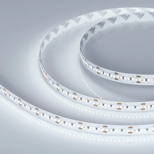 Лента светодиодная MICROLED-M300-10mm 24V White6000 (21.6 W/m, IP20, 2216, 5m) (Arlight, Открытый)