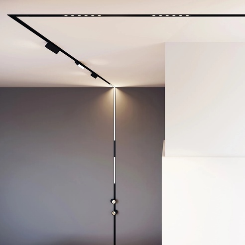 Светильник MAG-DOTS-25-L400-12W Warm3000 (BK, 30 deg, 24V) (Arlight, IP20 Металл, 3 года)
