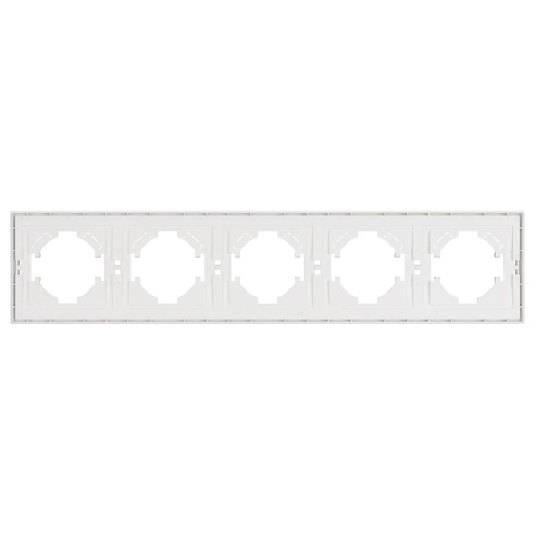 Рамка пластиковая FRM-TENDO-SFPL-5-WH (Arlight, -)