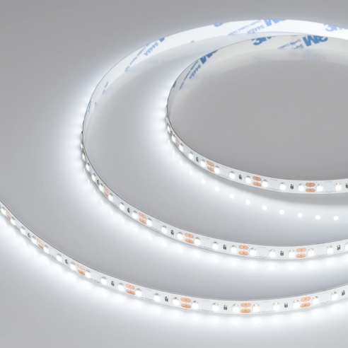 Лента светодиодная NT-A120-8mm 12V White6000 (9.6 W/m, IP20, 3528, 5m) (Arlight, Открытый)
