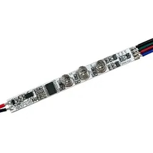 INTELLIGENT ARLIGHT Диммер SMART-PWM-103-12-RGB-IN (5-24V, 3x1.5A, 3-button, SENS) (IARL, IP20 Пластик, 5 лет)