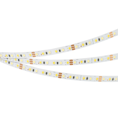 Лента светодиодная RT-A120-8mm 12V White-MIX (9.6 W/m, IP20, 2835, 5m) (Arlight, Изменяемая ЦТ)