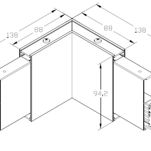 Светильник ALT-LINEAIR-FLAT-DIM-L60-2094-3W Warm3000 (BK, 100 deg) (Arlight, IP20 Металл, 3 года)