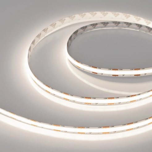Лента светодиодная COB-X560-10mm 24V Day4000 (9.6 W/m, IP20, 10m) (Arlight, 5 лет)