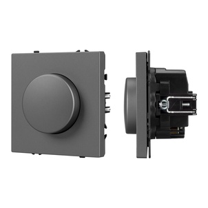 Механизм светорегулятора SWT-NOBE-DLR-SFPL-GR (250V, 300W) (Arlight, Серый базальт)