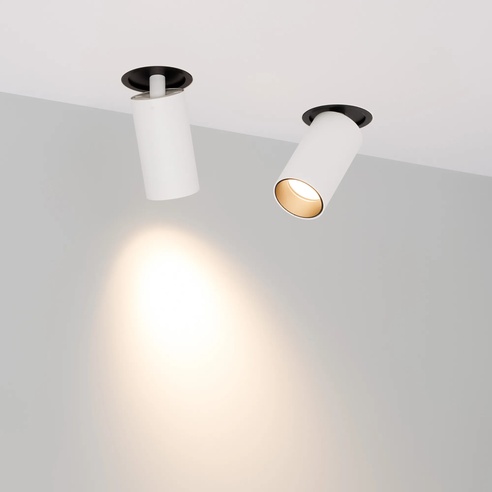 Светильник SP-NUANCE-TRIMLESS-PULL-R35-7W Warm3000 (WH, 36 deg, 230V) (Arlight, IP40 Металл, 5 лет)