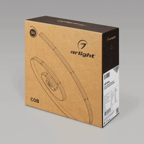 Лента светодиодная COB-X320-8mm 48V Warm3000 (8 W/m, IP20, 50m PRO REEL) (Arlight, -)