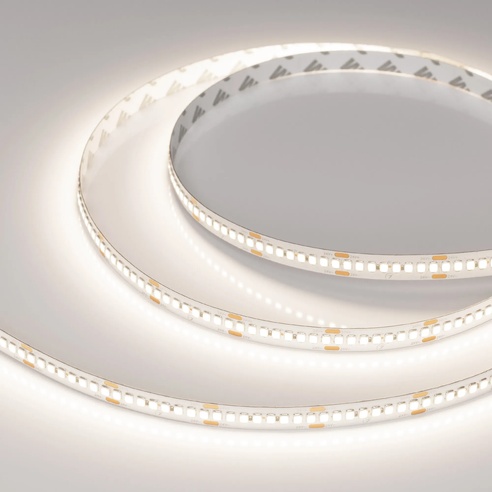 Лента светодиодная RT-A240-10mm 24V Day4000 (22 W/m, IP20, 2835, 5m) (Arlight, высок.эфф.150 лм/Вт)
