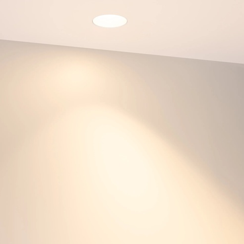 Светильник MS-ARADO-TRIMLESS-R75-12W Warm3000 (WH-WH, 55 deg, 230V) (Arlight, IP20 Металл, 5 лет)