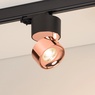 Светильник SP-PLURIO-TRACK-4TR-R77-9W Warm3000 (BK-COP, 36 deg, 230V) (Arlight, IP20 Металл, 3 года)