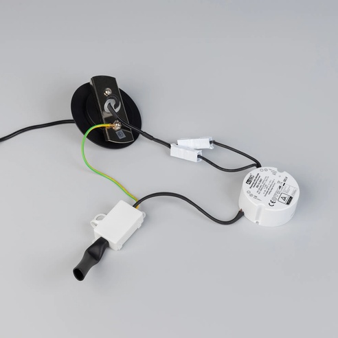 Светильник SP-KOTARO-R350-12W Warm3000 (BK-GR, 36 deg, 230V, TRIAC) (Arlight, IP20)