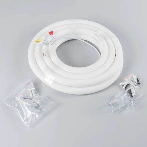 Лента светодиодная герметичная MOONLIGHT-SIDE-A336-D25mm 24V Warm2300 360deg (14.4 W/m, IP65, 2835, 5m, wire x1) (Arlight, Вывод боковой, 3 года)