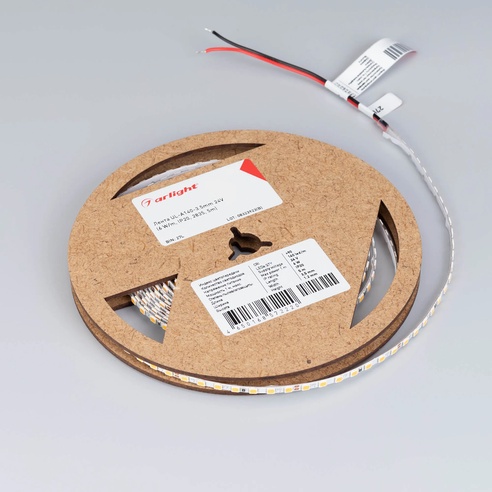 Лента светодиодная UL-A140-3.5mm 24V Day4000 (6 W/m, IP20, 2835, 5m) (Arlight, узкая)