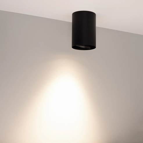 Светильник SP-FOCUS-R86-10W Day4000 (BK, 50 deg, 230V) (Arlight, IP54 Металл, 5 лет)