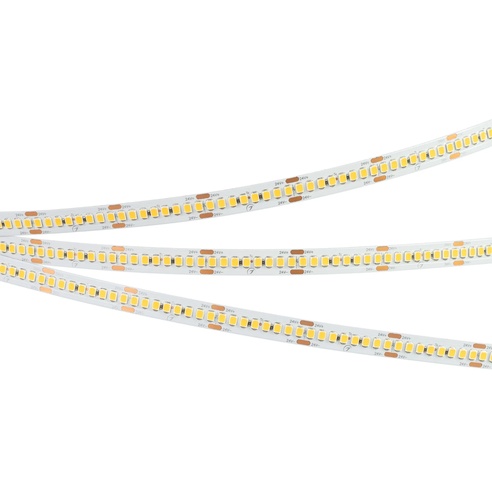 Лента светодиодная RT-A240-10mm 24V Warm3500 (22 W/m, IP20, 2835, 5m) (Arlight, высок.эфф.150 лм/Вт)