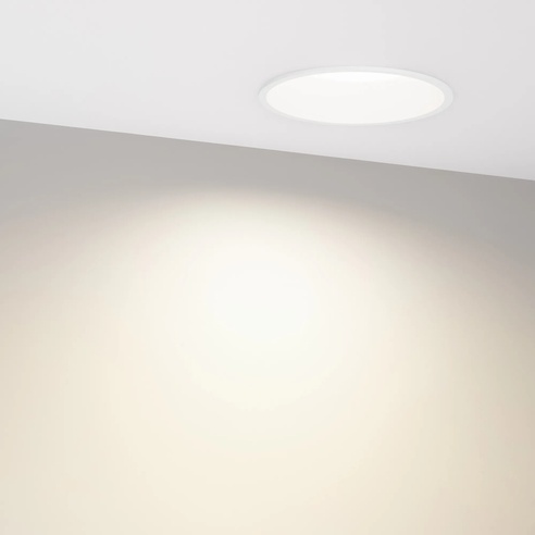 Светильник MS-BREEZE-BUILT-R125-16W Day4000 (WH, 90 deg, 230V) (Arlight, IP20 Металл, 3 года)
