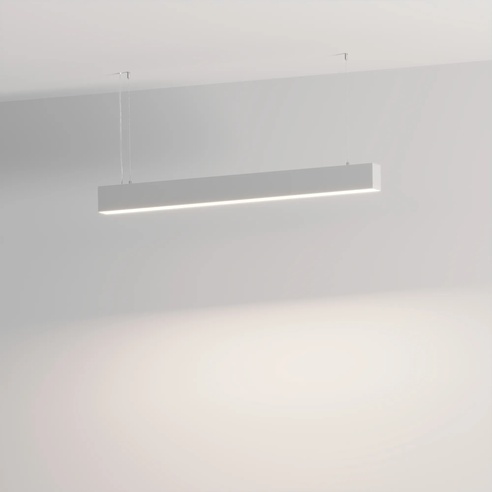 Светильник SP-LINE-HANG-4970-L970-41W Day4000 (RAL9006, 120 deg, 230V) IP33 (Arlight, Металл)