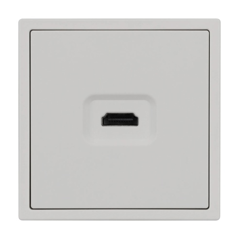 Механизм HDMI розетки SCT-NOBE-MHD1-SFPL-IS (Arlight, Никель)