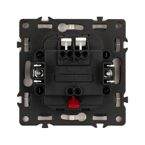 Механизм выключателя двухкавишный непроходной LED SWT-NOBE-MK02-SFPL-L-GD (230V, 10A) (Arlight, -)