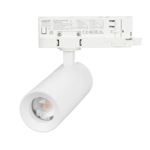 Светильник LGD-ARTEMIS-TRACK-4TR-R55-12W Day4000 (WH, 8-80 deg, 230V) (Arlight, IP20 Металл, 5 лет)
