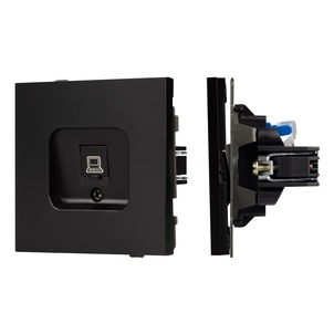 Механизм компьютерной розетки SCT-TENDO-MPC1-PL-BK (RJ-45, CAT6) (Arlight, -)