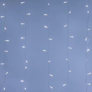 Светодиодная гирлянда ARD-CURTAIN-HOME-2000x2500-CLEAR-300LED White (230V, 12W) (Ardecoled, IP20)