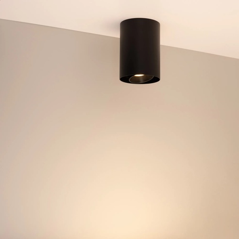Светильник SP-FOCUS-R86-10W Warm3000 (BK, 50 deg, 230V) (Arlight, IP54 Металл, 5 лет)