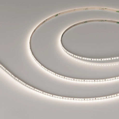 Лента светодиодная MICROLED-M240-4mm 24V Day4000 (8 W/m, IP20, 2216, 5m) (Arlight, 130 лм/Вт)