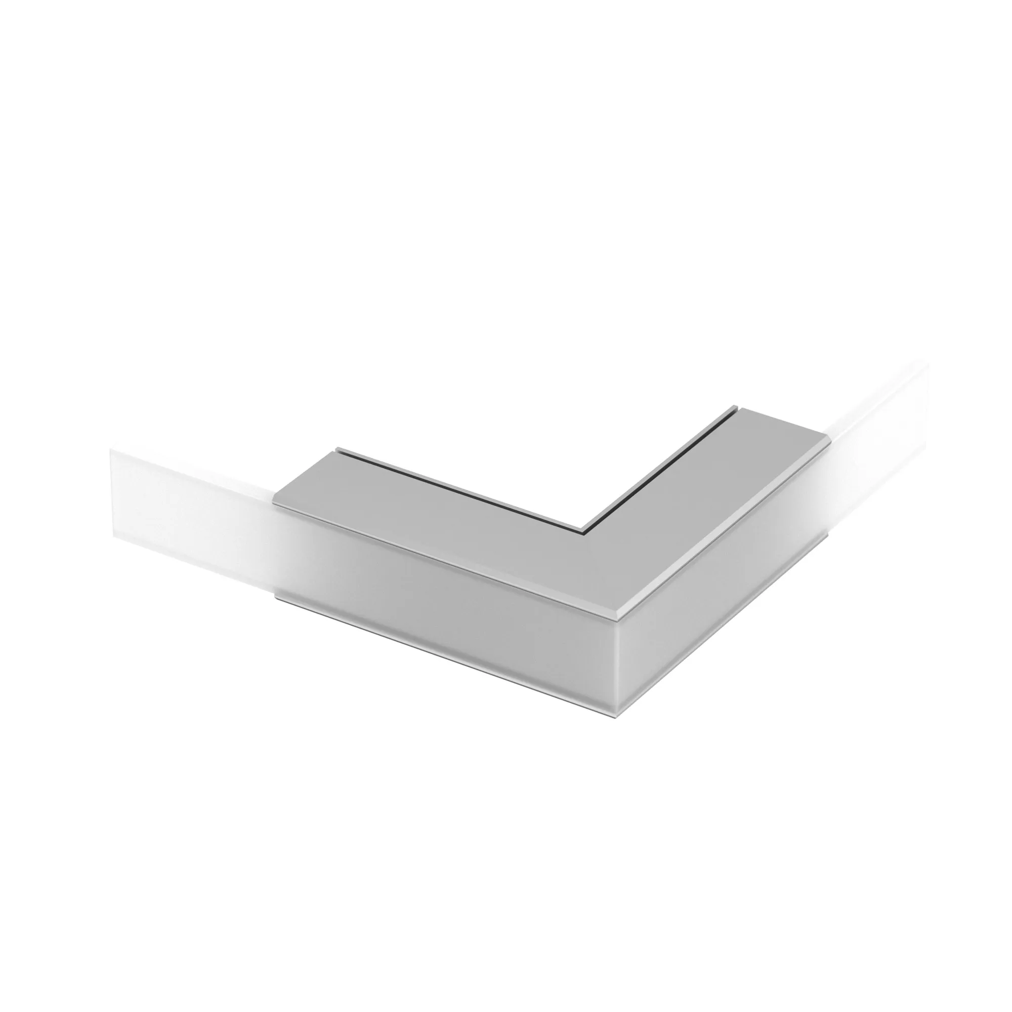 Угол PLS-LOCK-H25-L90W внешний (с экраном MAT-L) (Arlight, Металл) - изображение товара