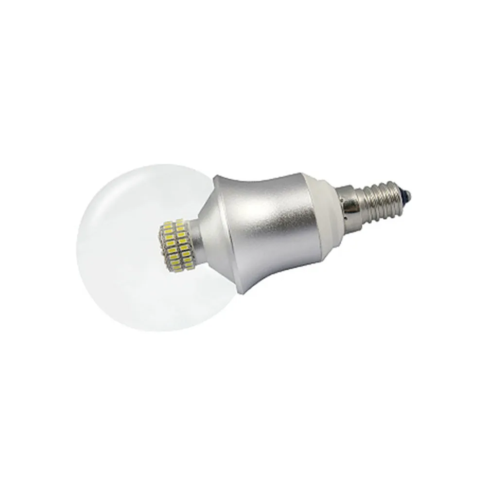 Светодиодная лампа E14 CR-DP-G60 6W Day White (Arlight, ШАР)