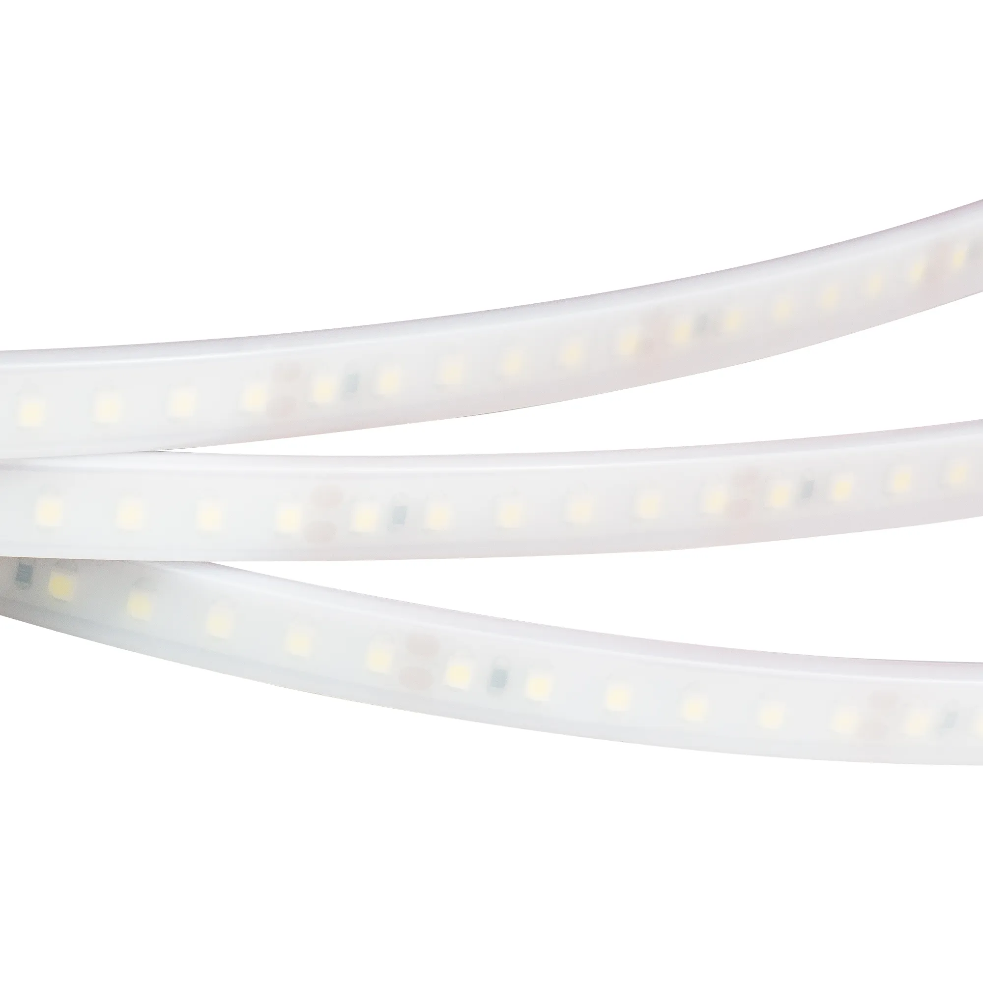 Лента светодиодная RTW 2-5000PW 24V White6000 2x (3528, 600 LED, LUX) (Arlight, 9.6 Вт/м, IP66)