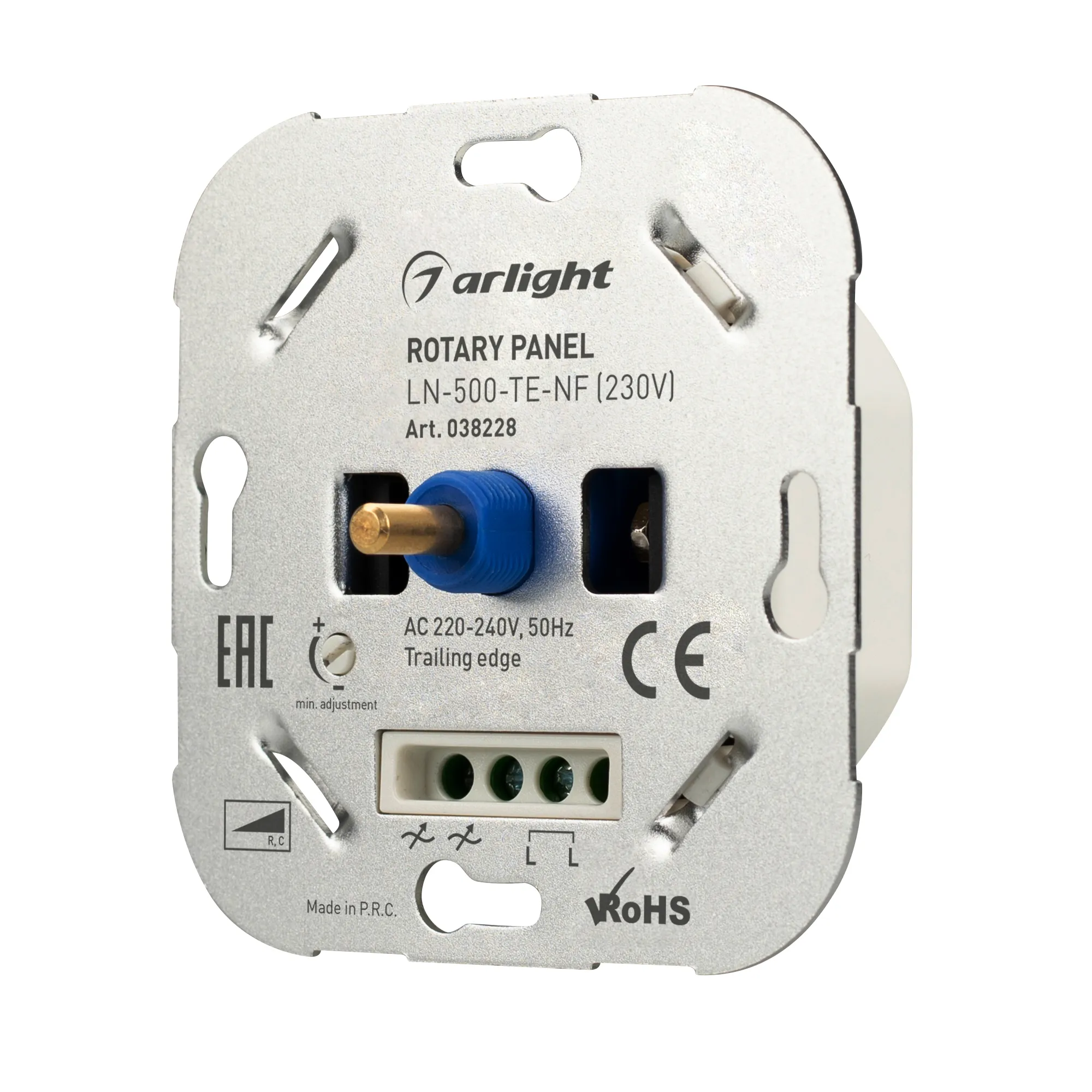 Панель роторная LN-500-TE-NF (230V) (Arlight, IP20 Металл, 3 года) - изображение товара