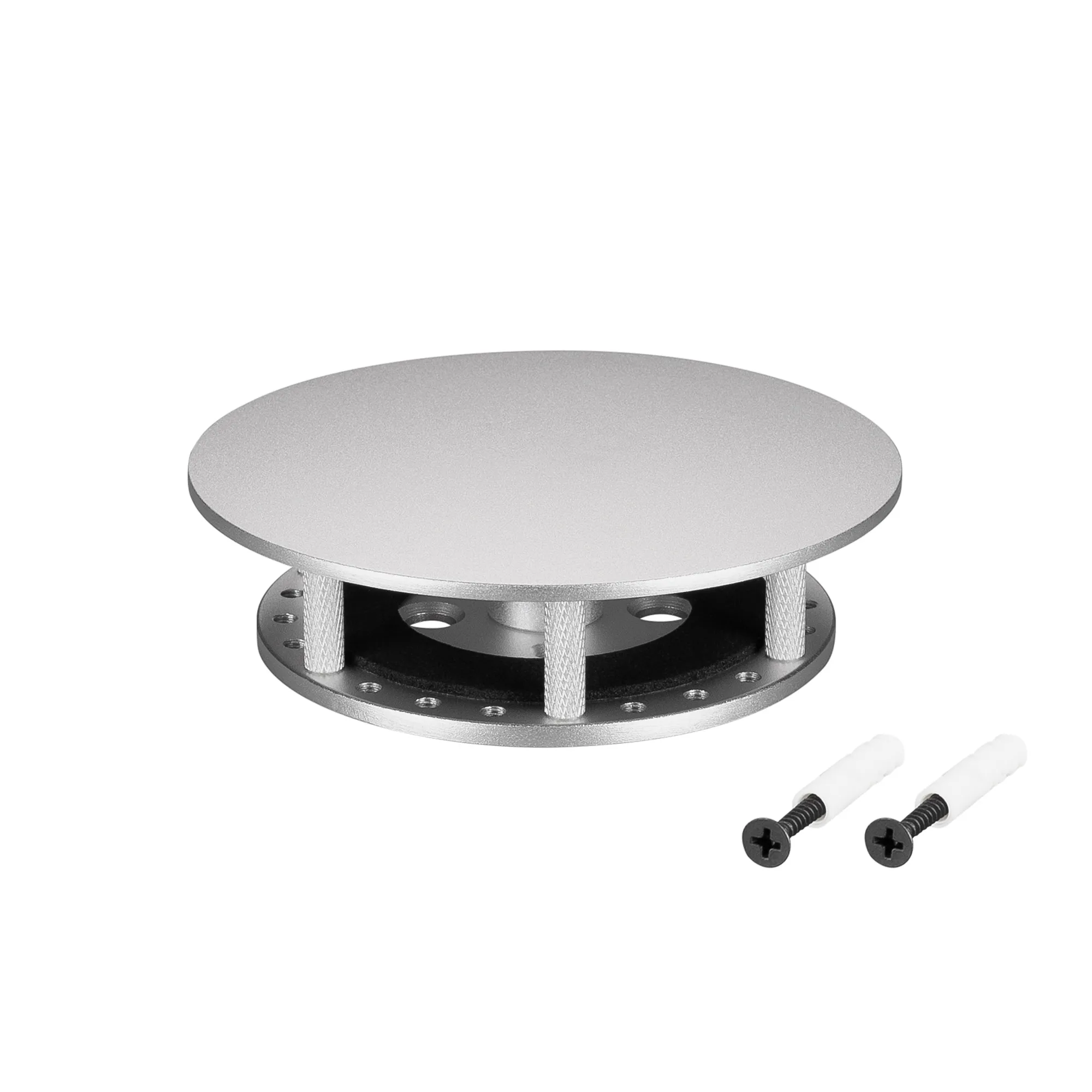 Крепление MOONLIGHT-BASE-ROUND-D25-S Silver (Arlight, Металл) - изображение товара