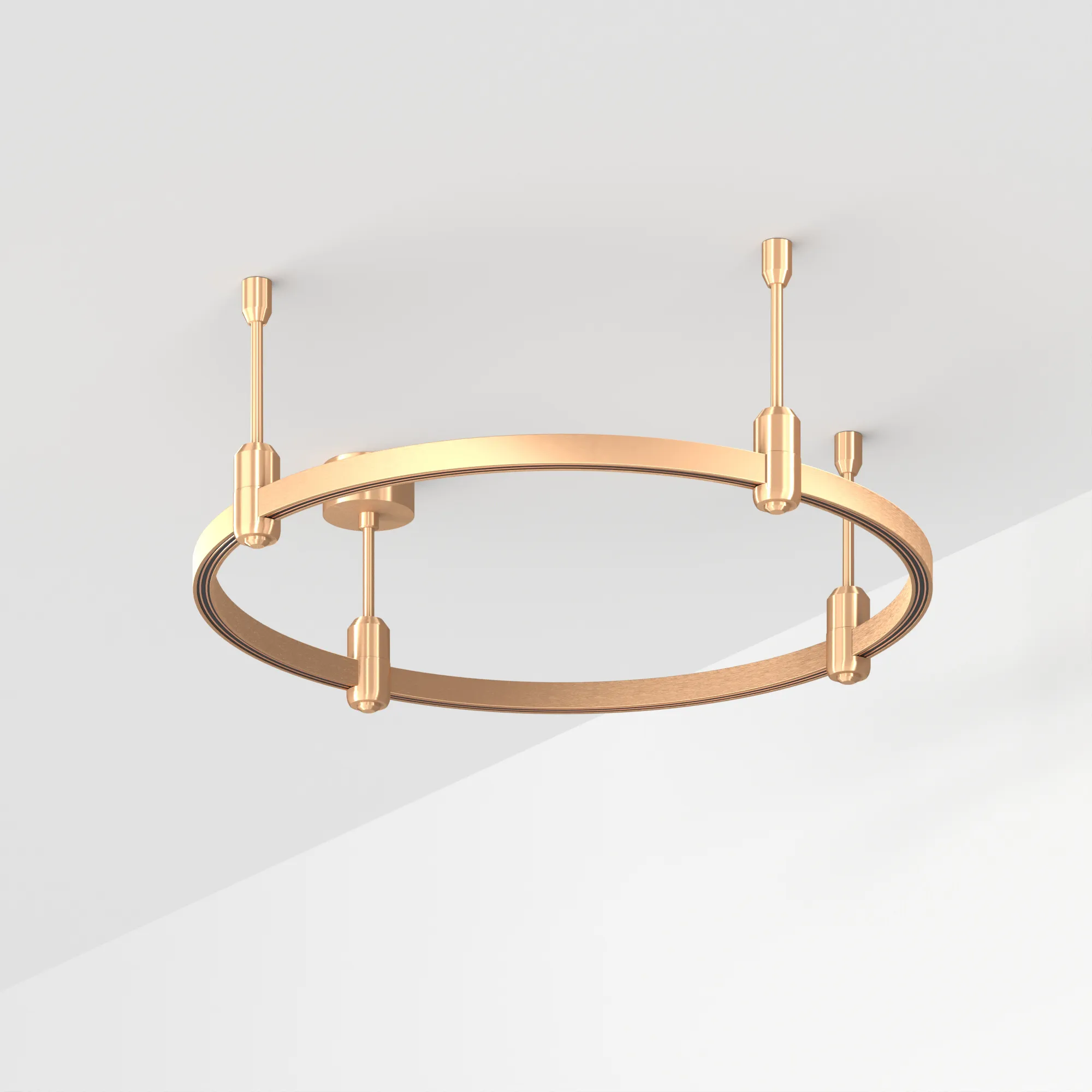 Основание ART-APRIORI-ROUND-ROD-200-R600 (GD) (Arlight, IP20 Металл, 3 года)