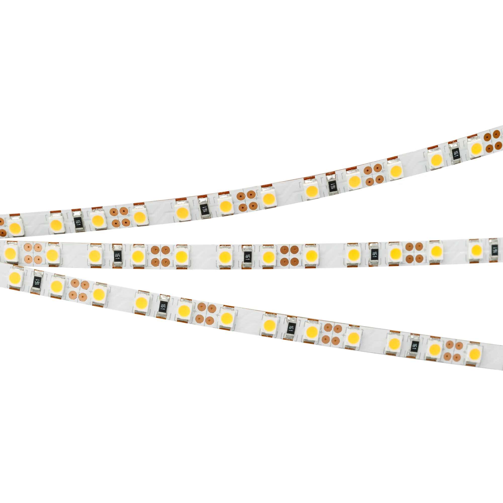 Лента светодиодная RT-A120-5mm 12V Warm2400 (9.6 W/m, IP20, 2835, 5m) (Arlight, 9.6 Вт/м, IP20) - изображение товара