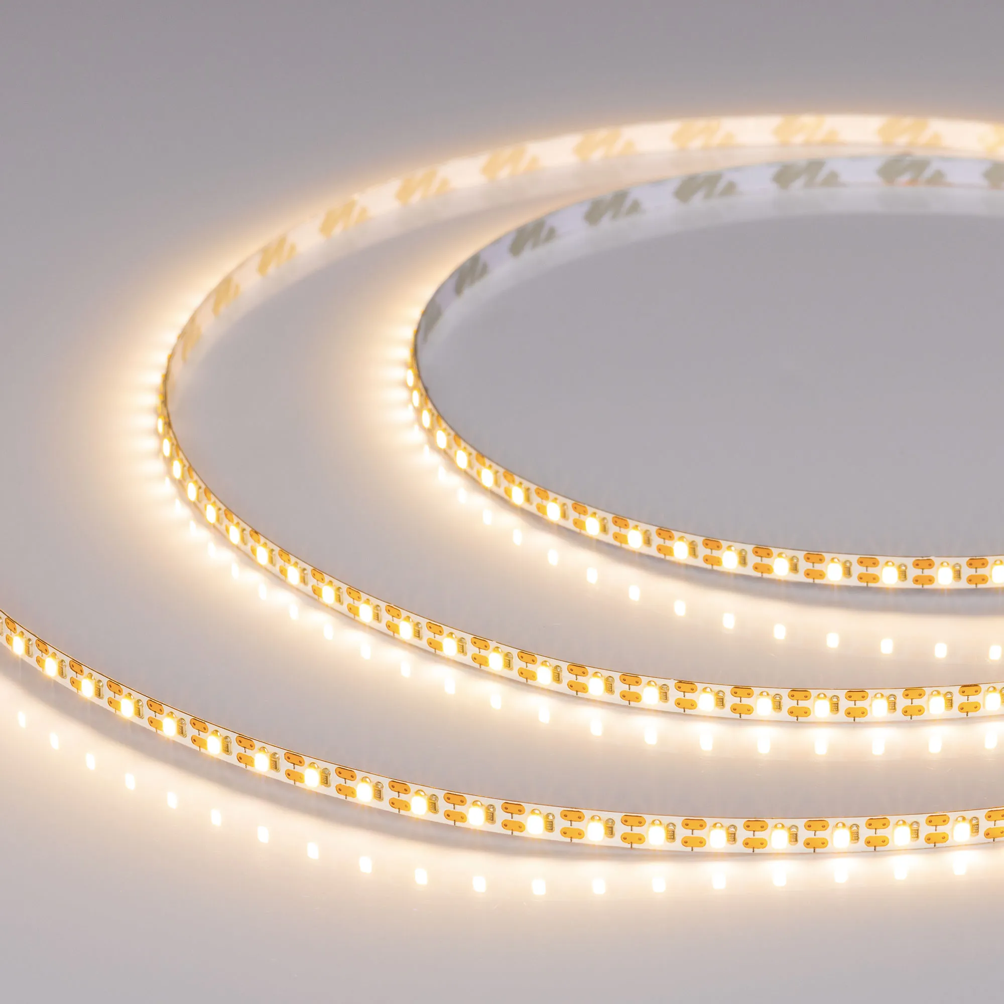 Лента FC-M160-4mm 24V Warm2400-CX1 (10 W/m, IP20, 5m) (Arlight, резка 1 светодиод) - изображение товара