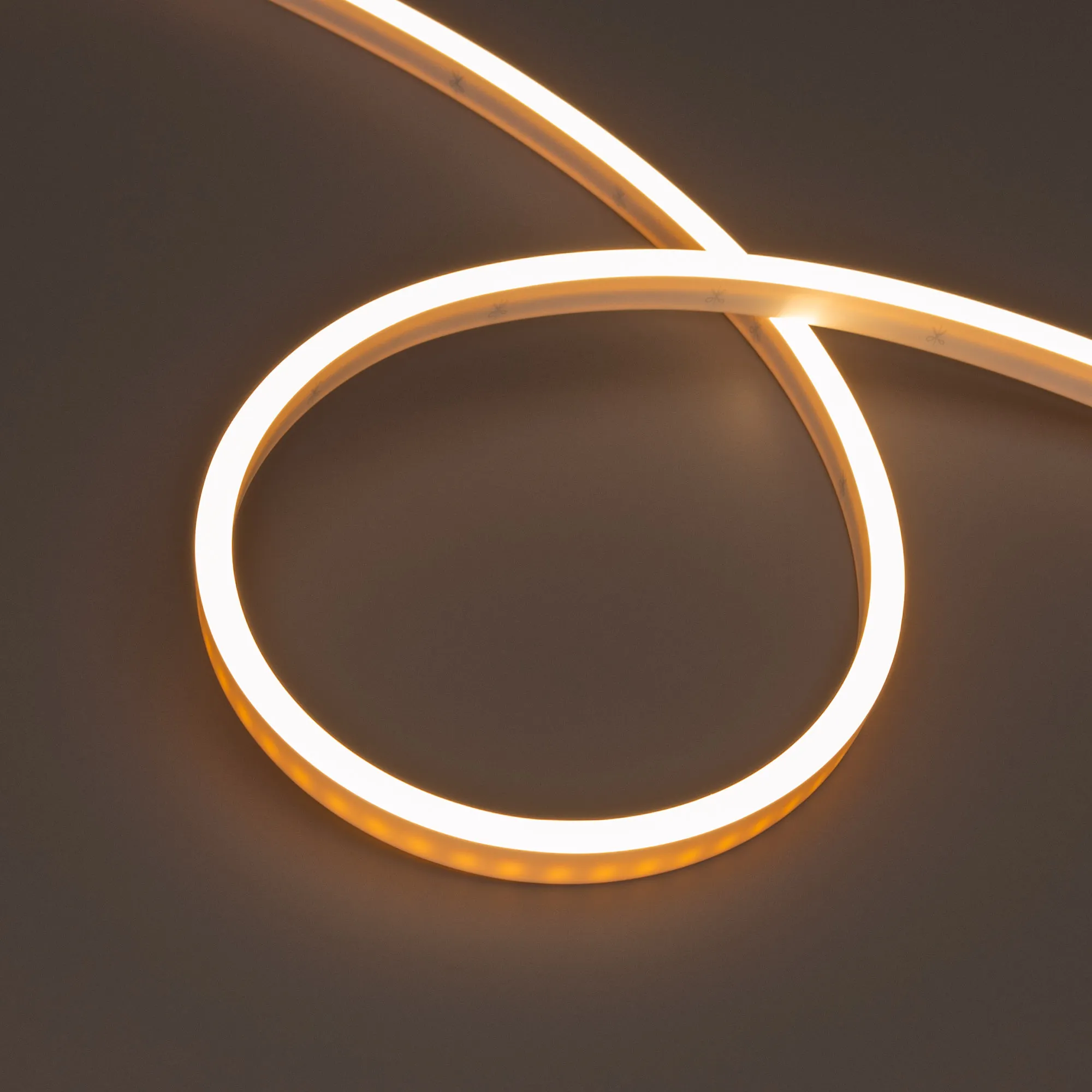 Лента герметичная WAVE-SIDE-PU-A120-06x12mm 24V Warm2700 (8 W/m, IP68, 3m, wire x1) (Arlight, Вывод боковой, 3 года)