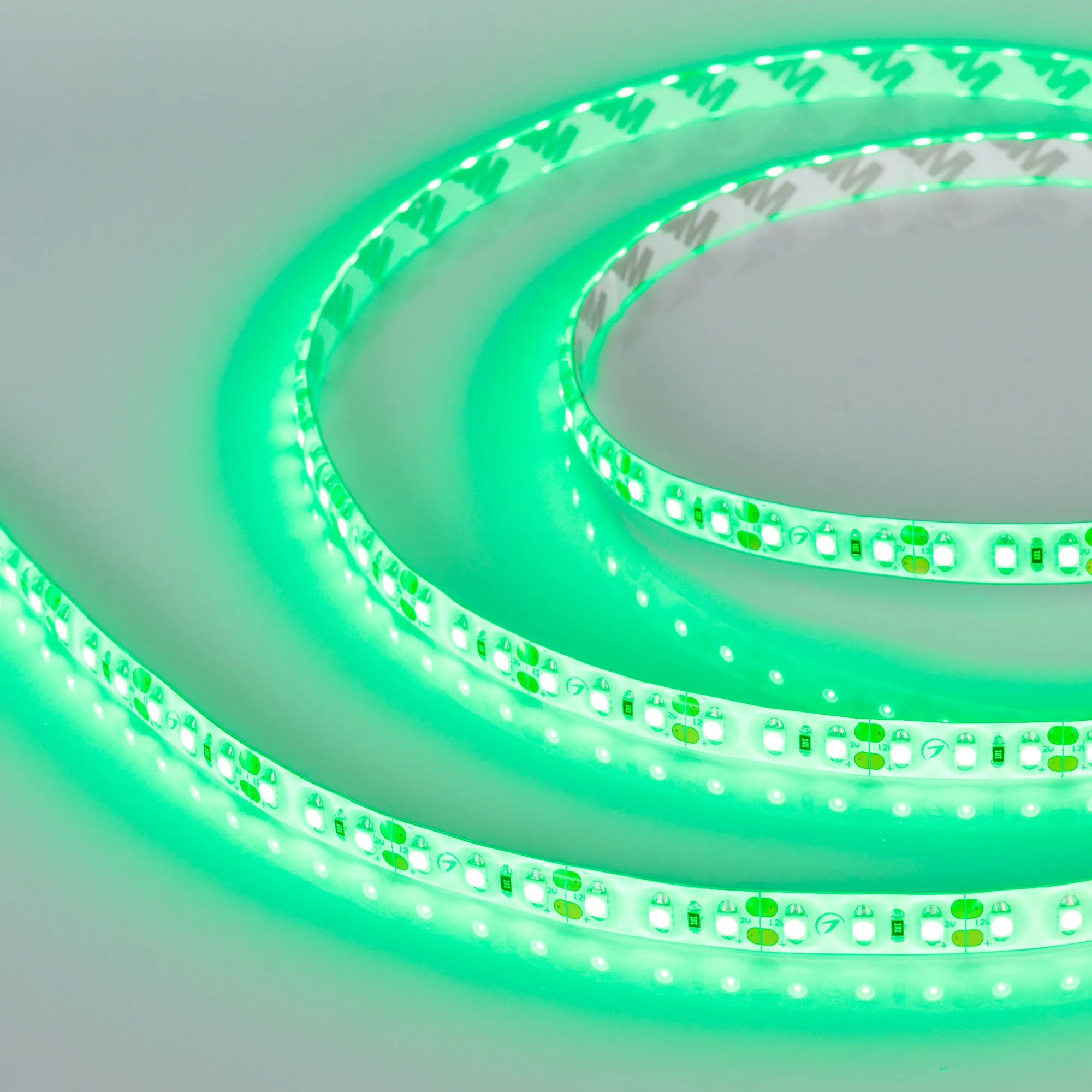 Лента светодиодная герметичная RTW-SE-A120-8mm 12V Green (9.6 W/m, IP65, 2835, 5m) (Arlight, -) - изображение товара