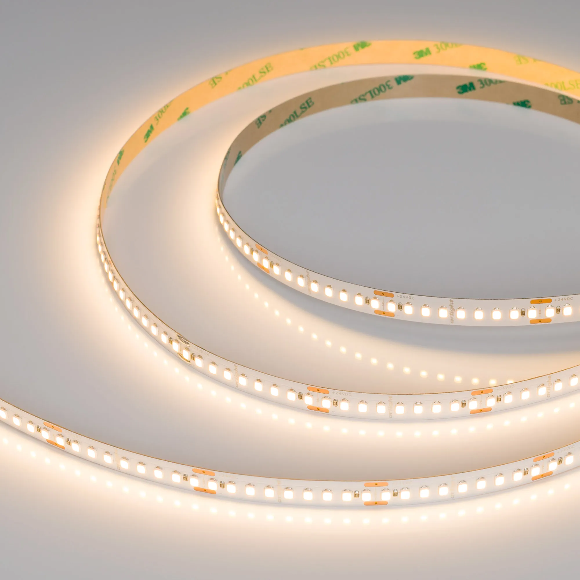 Лента светодиодная UL-A180-10mm 24V Warm2700 (12 W/m, IP20, 5m) (Arlight, высок.эфф.180 лм/Вт) - изображение товара