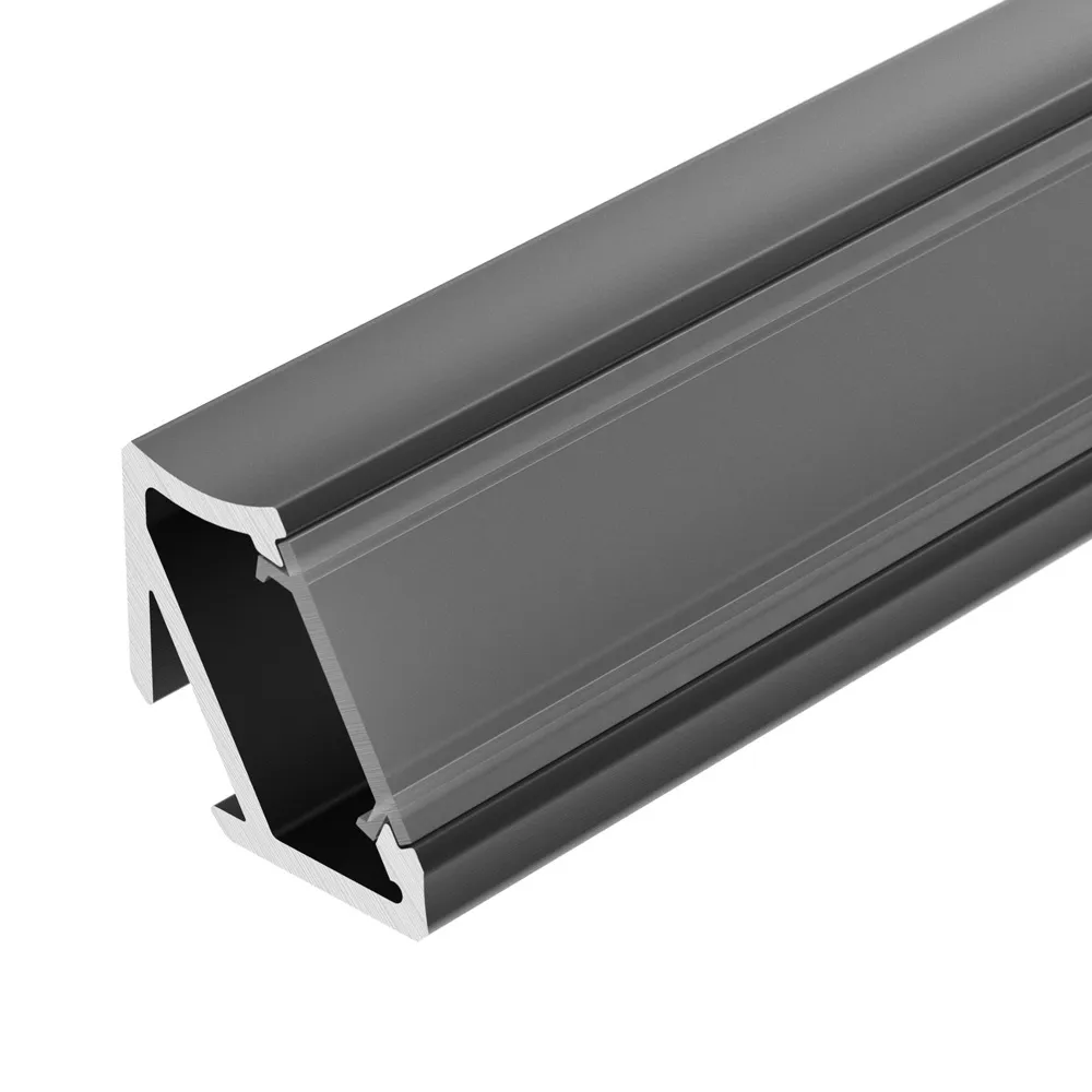 Профиль ALM-V60-2000 ANOD Black (Arlight, Алюминий) - изображение товара