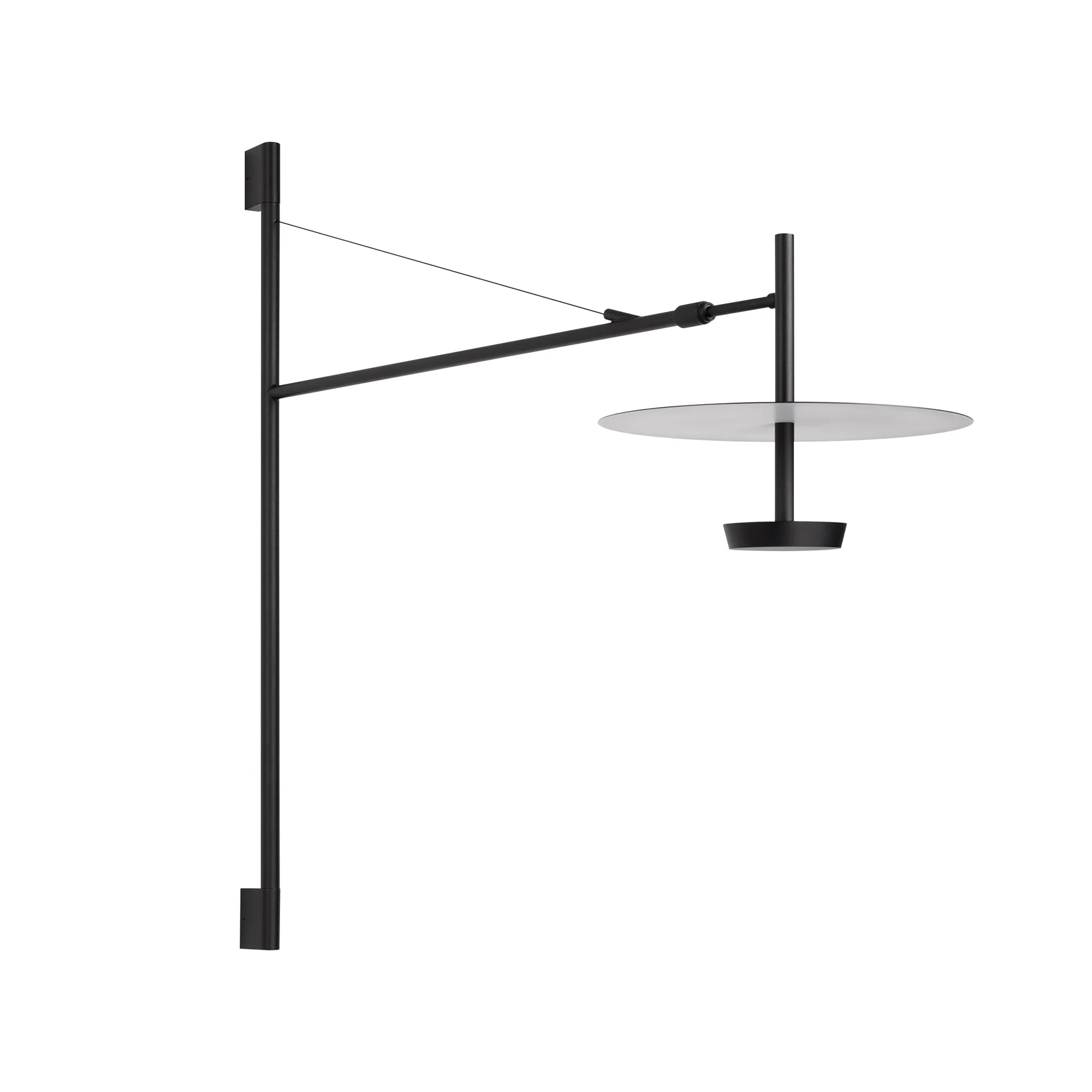 Светильник SP-CAMPANA-WALL-L1450-9W Warm3000 (BK, 130 deg, 230V, TELESCOPIC) (Arlight, IP20 Металл, 5 лет) - изображение товара