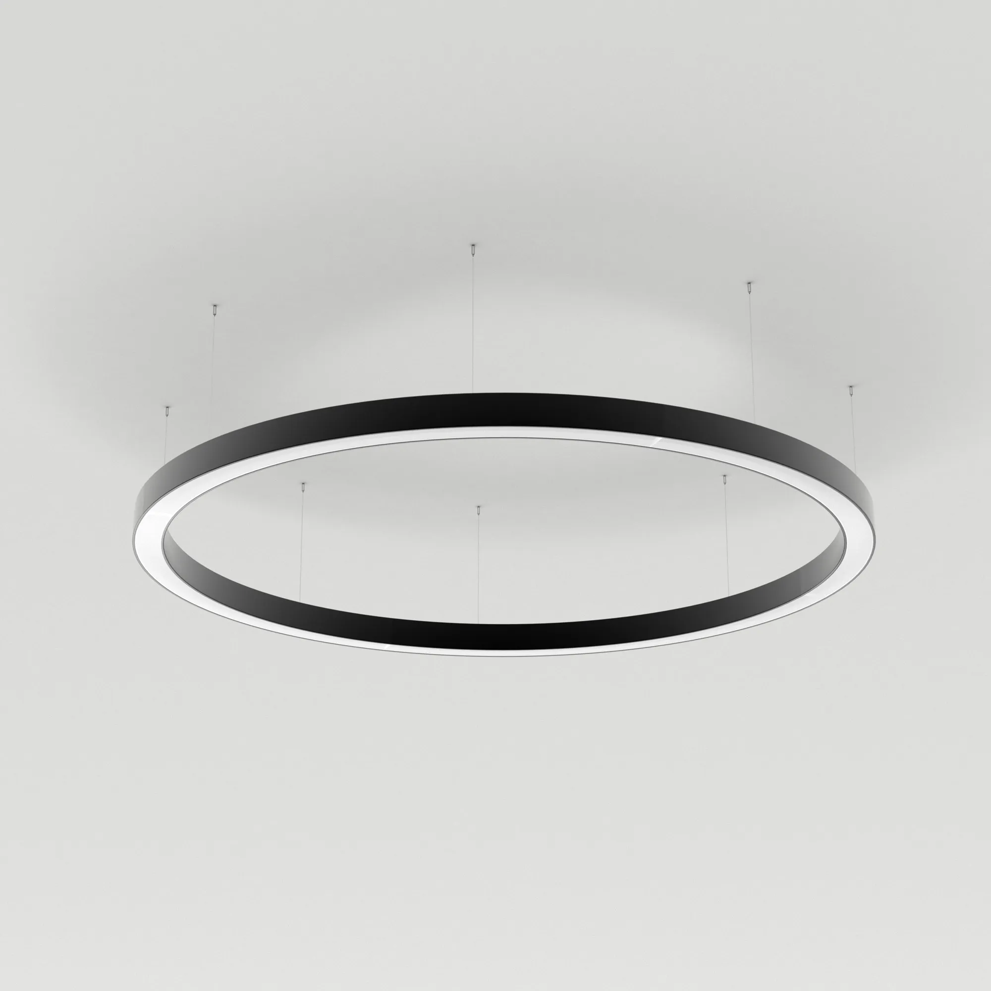 Светильник SP-LINE-HANG-ARC-O3535-D800-65W Warm3000 (BLACK, 230V) (Arlight, Металл) - изображение товара