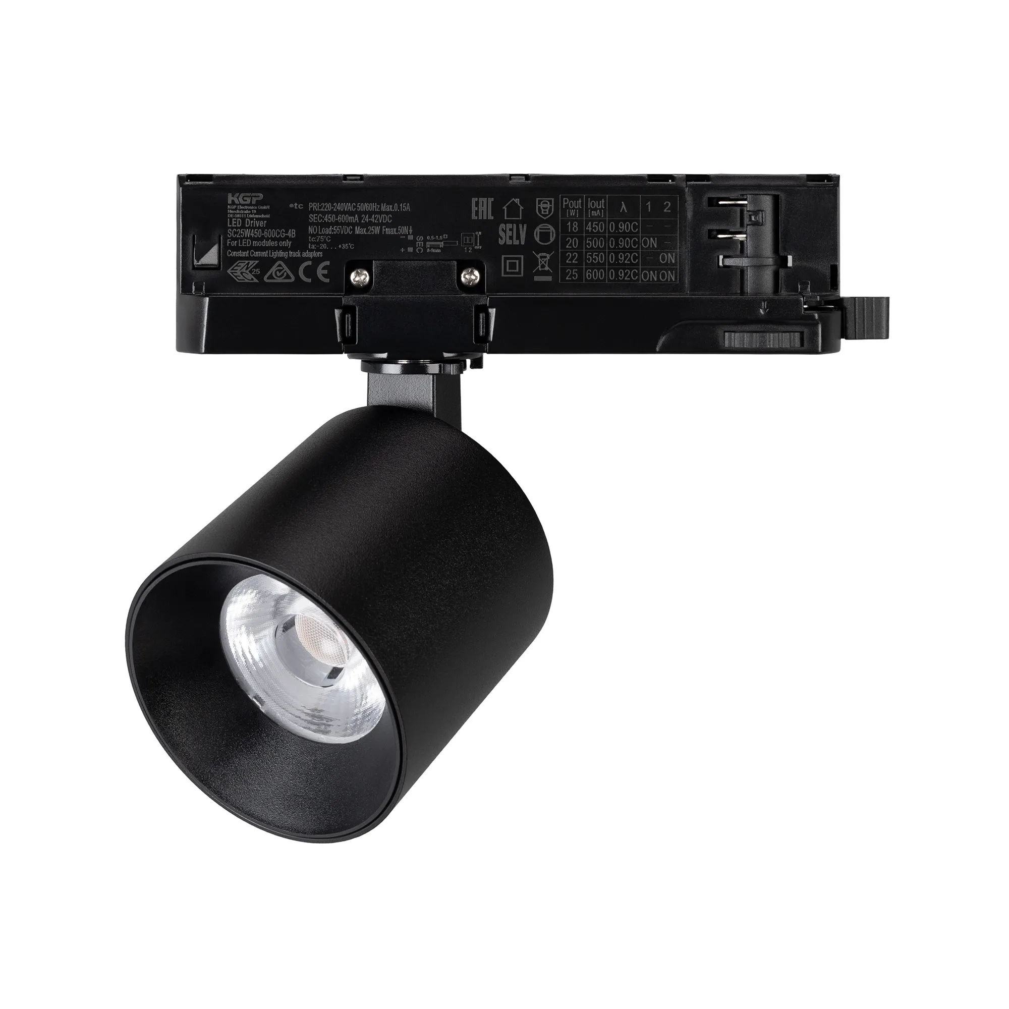 Светильник LGD-DYKE-4TR-R75-16W Warm3000 (BK, 20 deg, 230V, TRIAC) (Arlight, IP20 Металл, 5 лет)