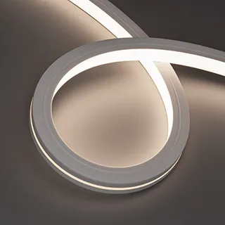 Лента герметичная MOONLIGHT-TOP-X280-20x20mm 24V Day4000 (10 W/m, IP67, 0,5m, wire x1) (Arlight, Образец)