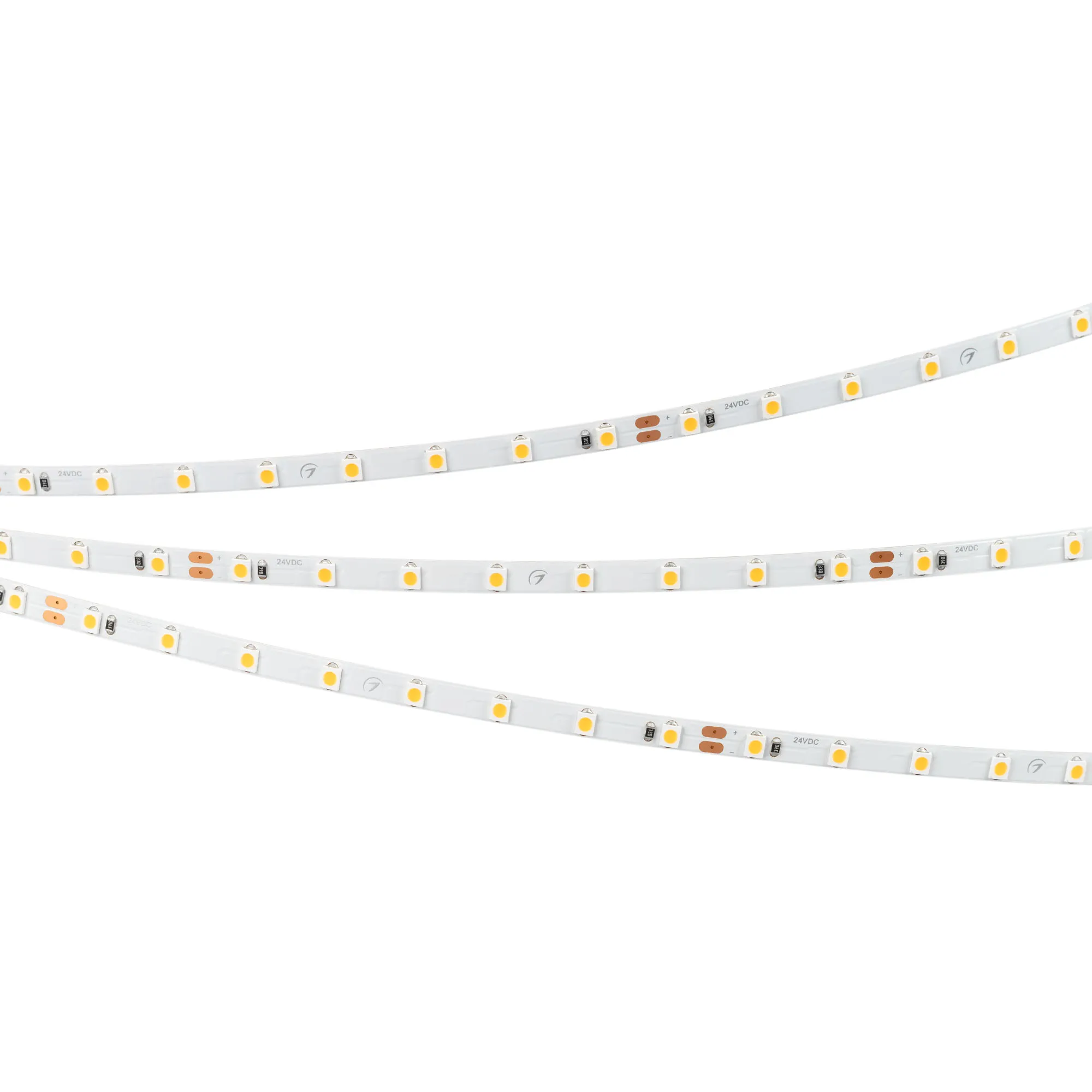 Лента светодиодная RT-A80-5mm 24V Warm3500 (5 W/m, IP20, 2835, 5m) (Arlight, Открытый)